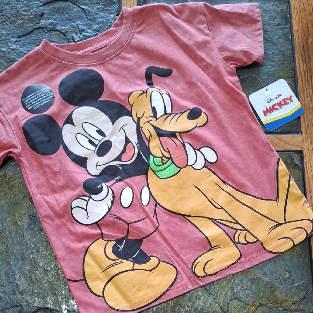 Disney Jr. Mickey Mouse & Pluto Kids T-Shirt